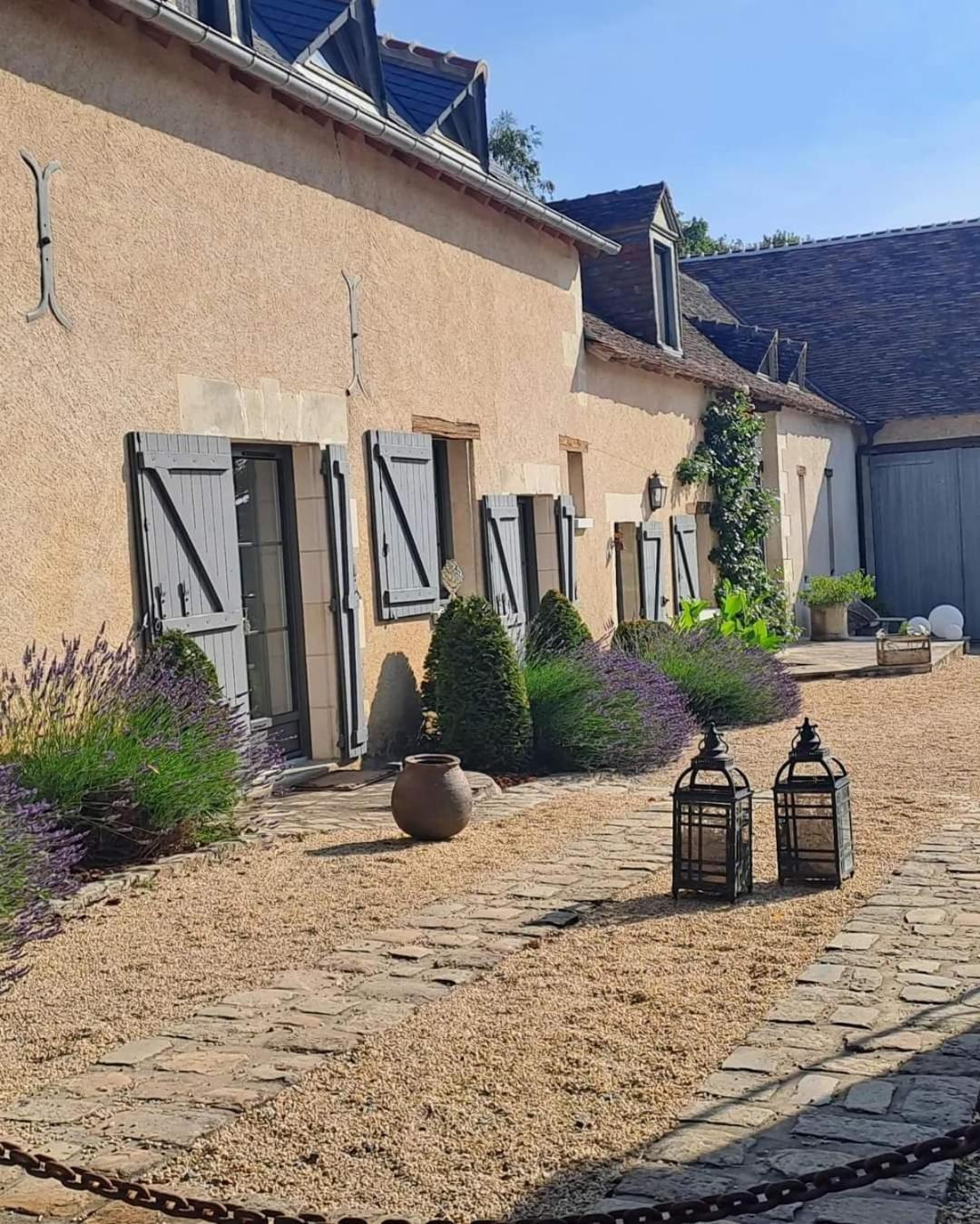 ホテル Domaine De La Limetiere Neuvy-le-Roi エクステリア 写真